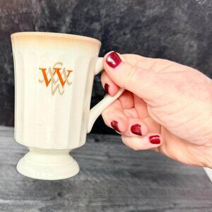 1950s 1960s Williamsburg Motor House Coffee Mug, Mayer China, Williamsburg, Va